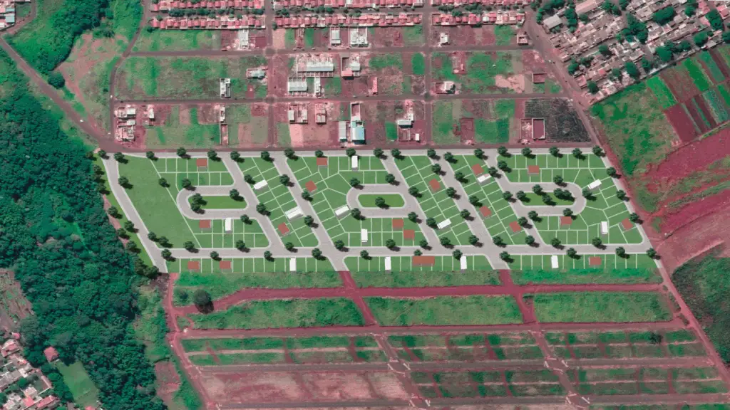 Jardim Maringa II - Planta